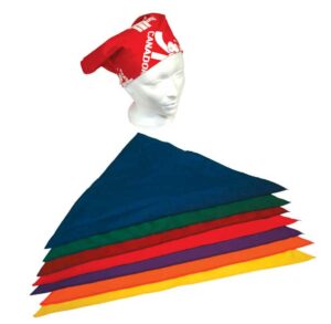 Canadian Made Premium Square Bandanas, BAN01