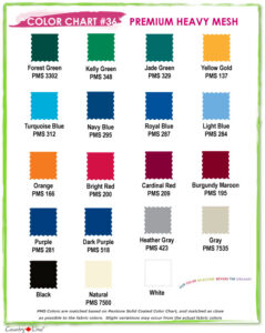Color Chart #36