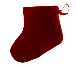 Canadian Made Promo Holiday Fleece Stockings, FS01S