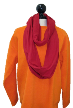 Canadian Made Premium Infinity Fleece Scarf, S79