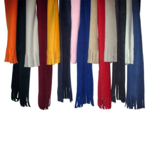 Canadian Made Premium Youth Tassel Fleece Scarf, YS58