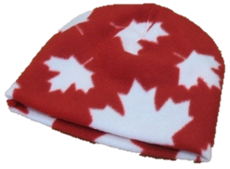 Printed Fleece Hats